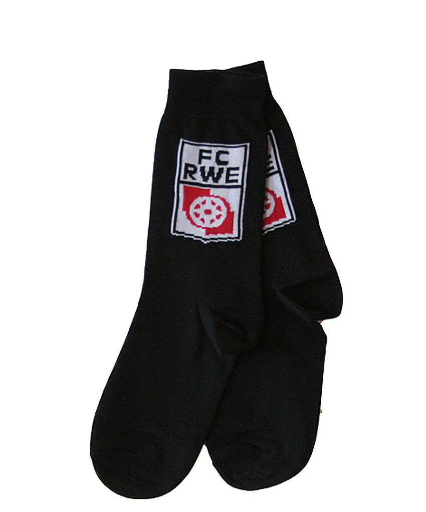 Socken | Logos, schwarz | FC Rot-Weiß Erfurt - FC Rot-Weiß ...